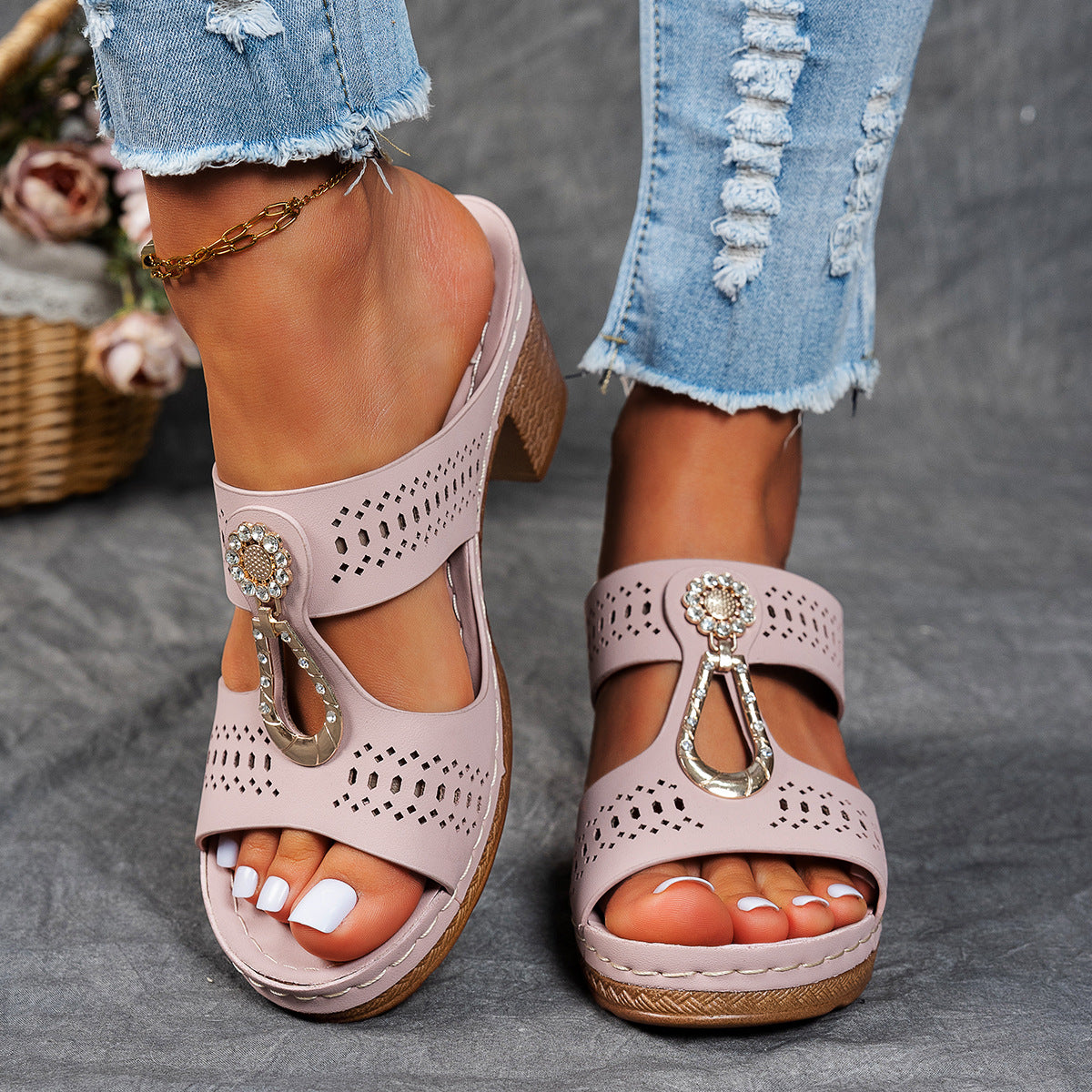 ISABEL™ | Sandalias Ortopédicas de Tacón Alto con Confort de Alta Elegancia