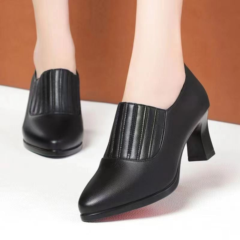 Elena™ | Zapatos de tacón ortopédicos para pies anchos
