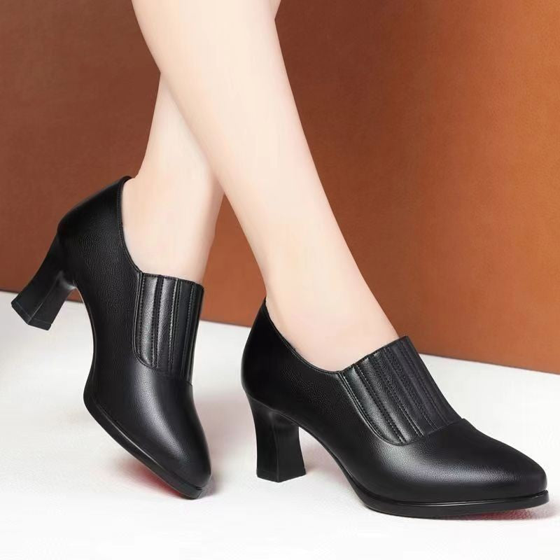 Elena™ | Zapatos de tacón ortopédicos para pies anchos