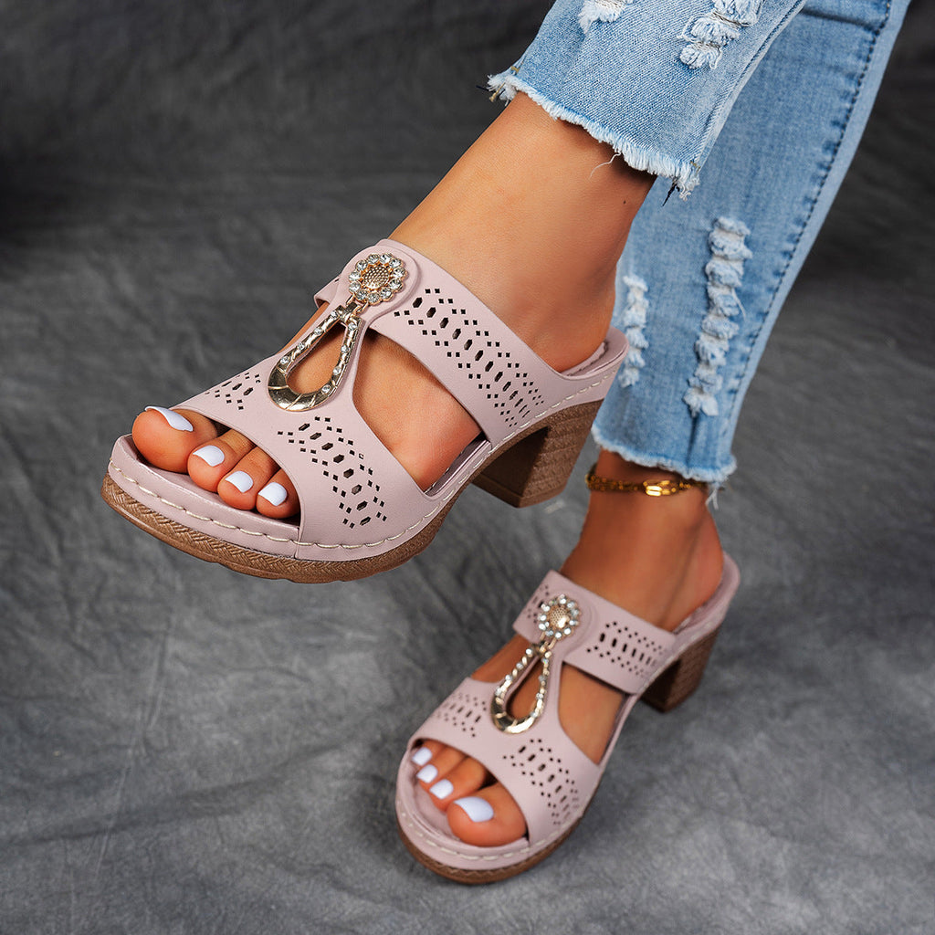 ISABEL™ | Sandalias Ortopédicas de Tacón Alto con Confort de Alta Elegancia