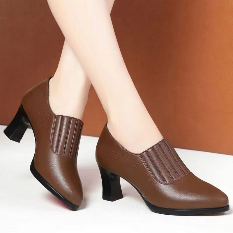 Elena™ | Zapatos de tacón ortopédicos para pies anchos