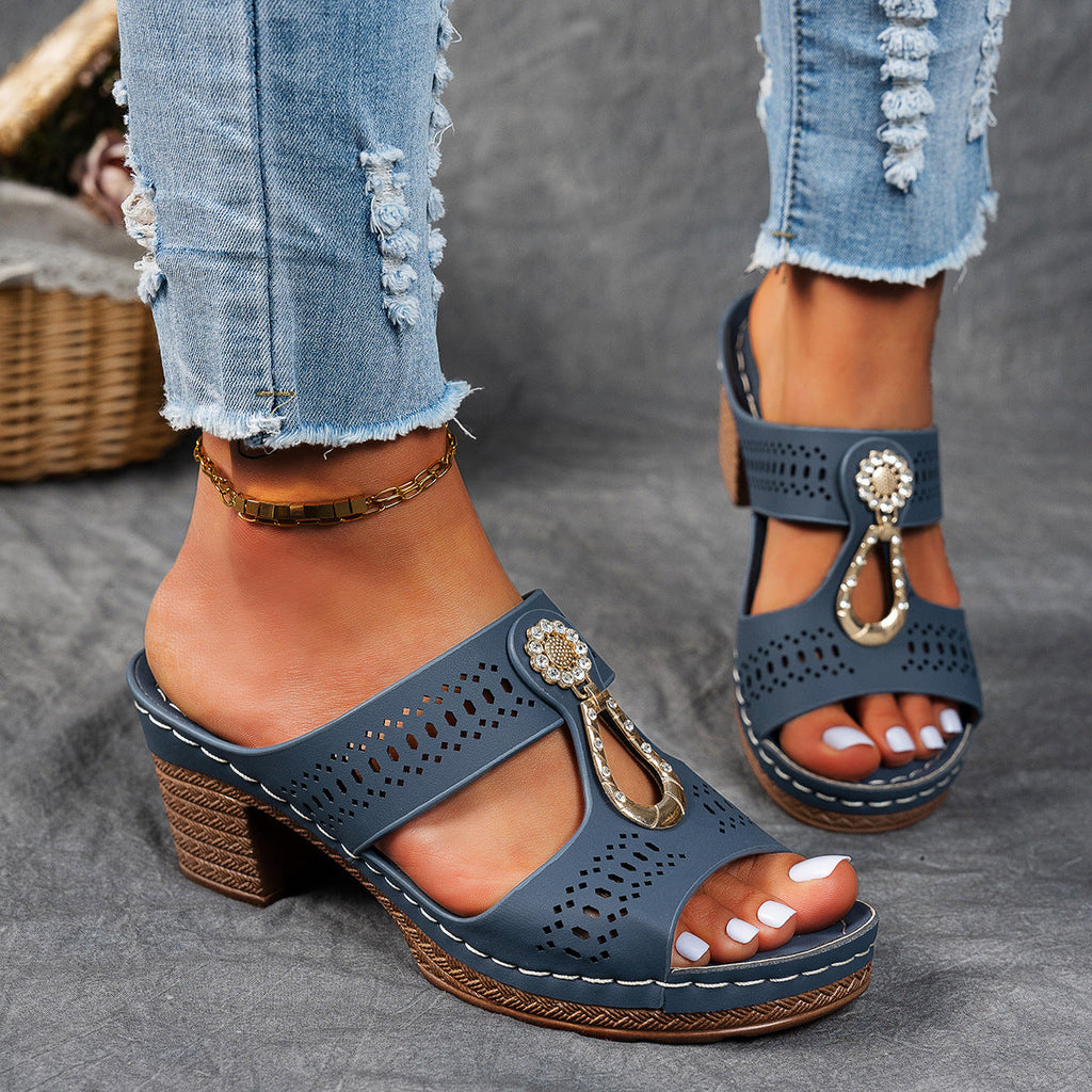 ISABEL™ | Sandalias Ortopédicas de Tacón Alto con Confort de Alta Elegancia