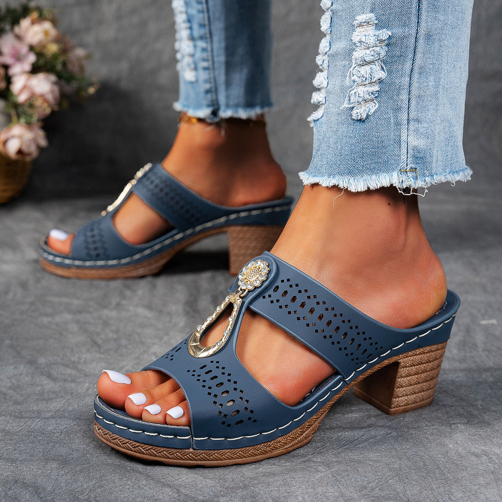 ISABEL™ | Sandalias Ortopédicas de Tacón Alto con Confort de Alta Elegancia