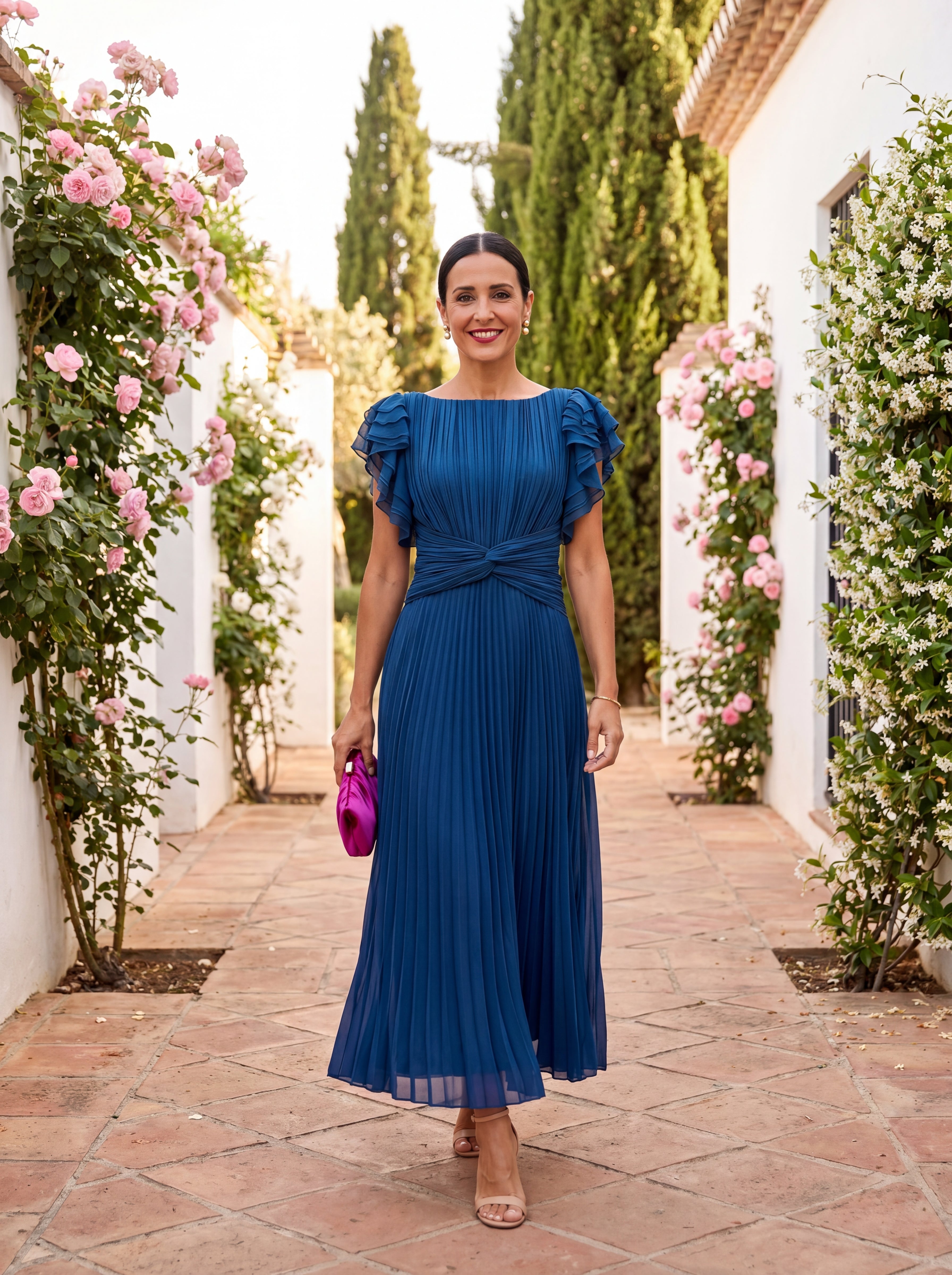 LARA™ | Mediterranean Luxury Maxi Dress