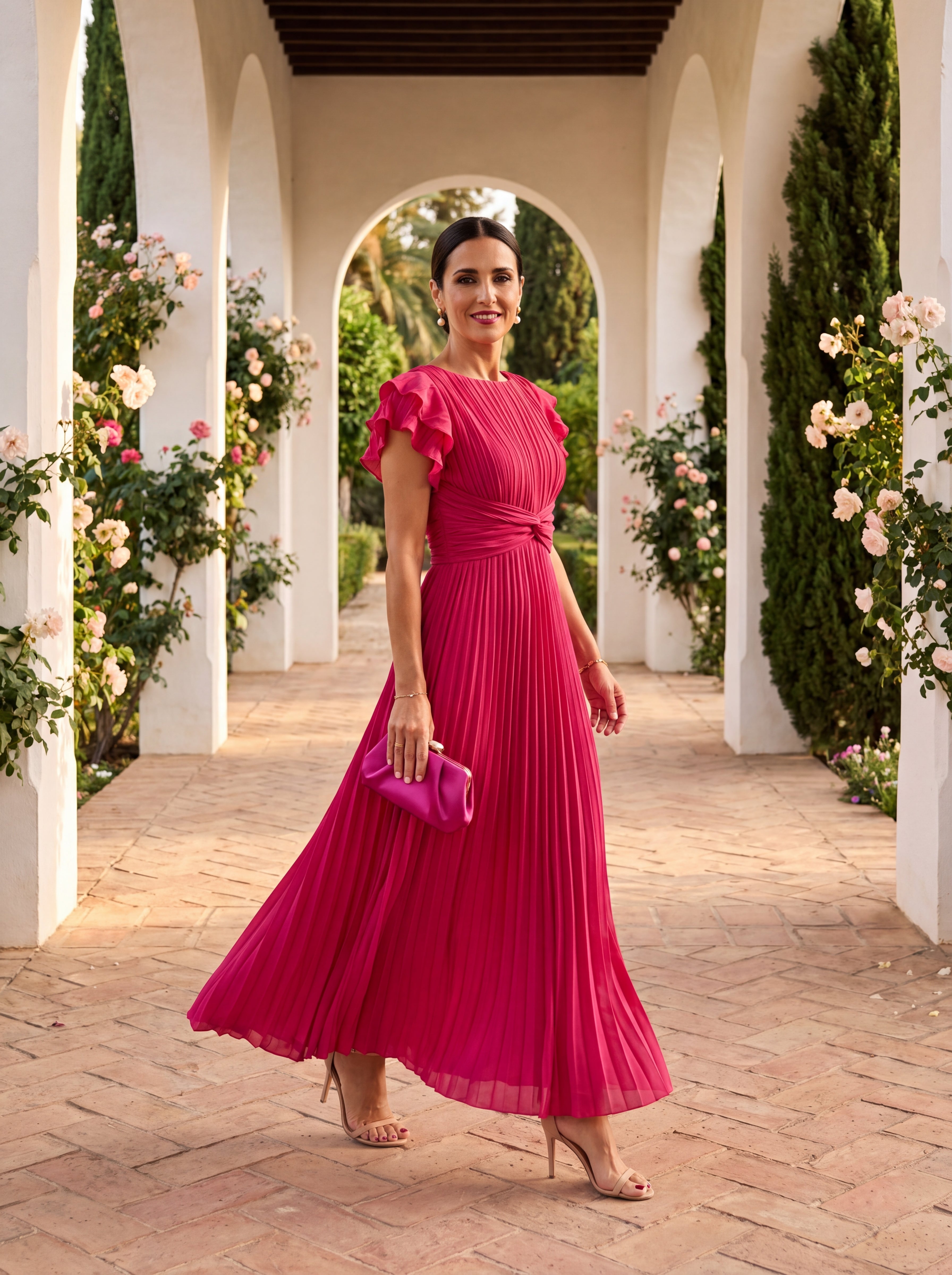 LARA™ | Mediterranean Luxury Maxi Dress