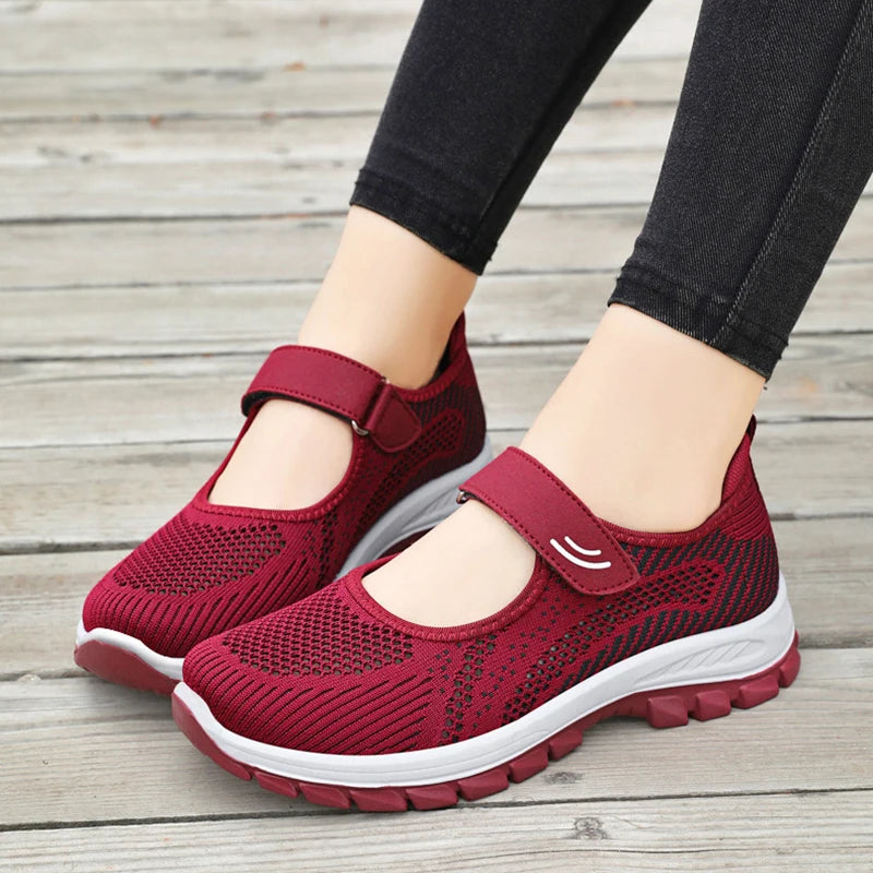Zapatillas Ortopédicas con Velcro y Suela Antiderrapante