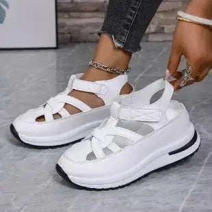 Vera™ | Sandalias de Plataforma — Altura y Comodidad