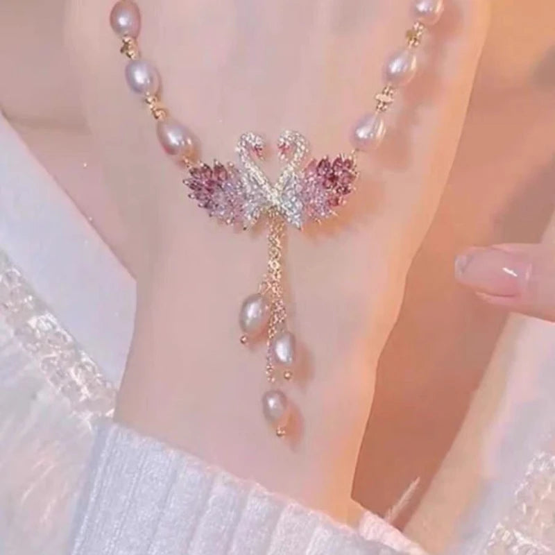 Amore™ | Collar de Flamencos de Cristal (2+1 GRATIS)