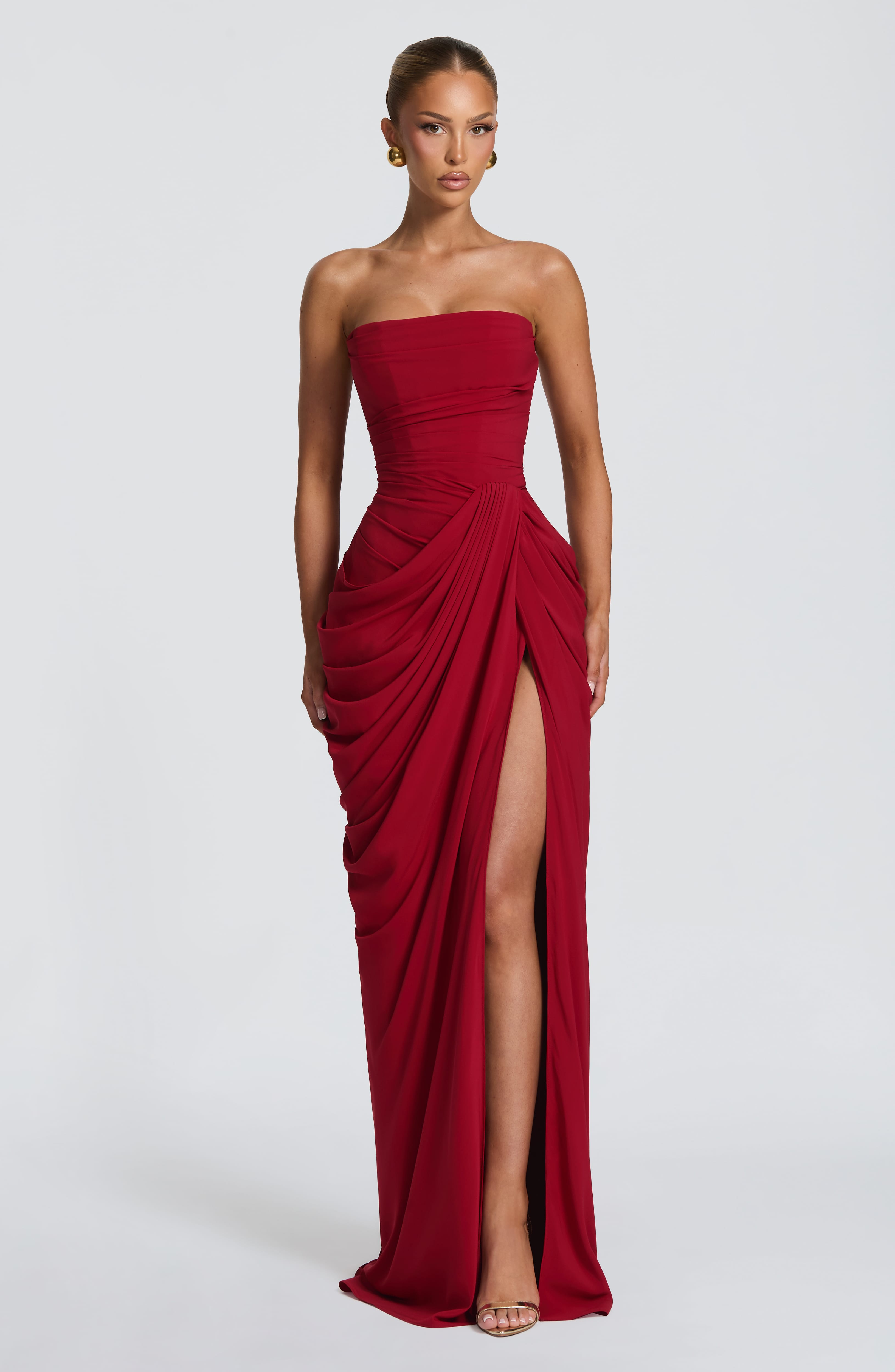 MÓNICA™ | Vestido Maxi de Elegancia Atemporal