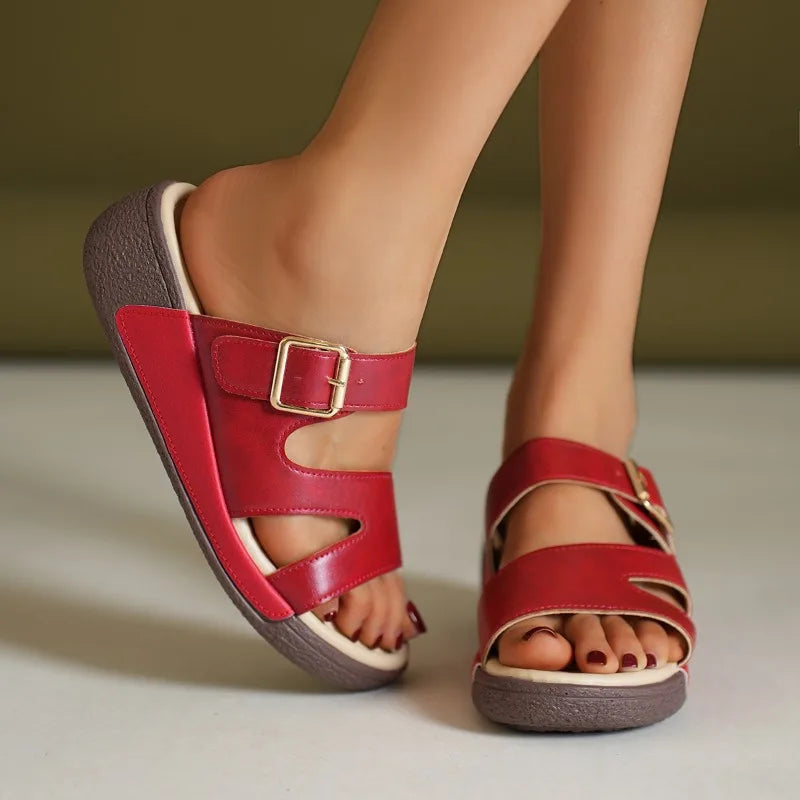 Elena™ | Sandalias Ortopédicas con Plataforma