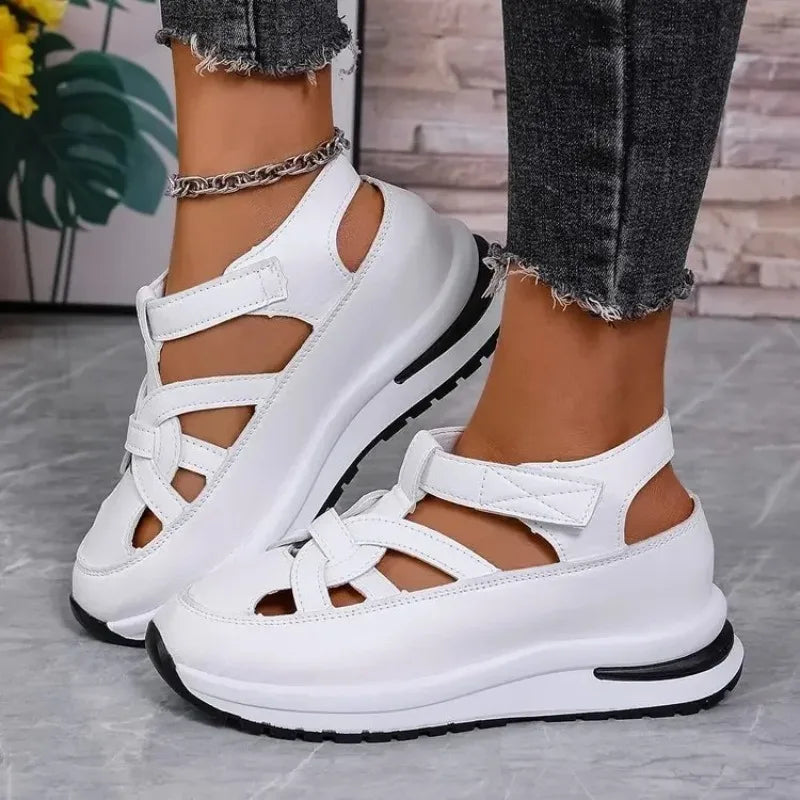 Vera™ | Sandalias de Plataforma — Altura y Comodidad