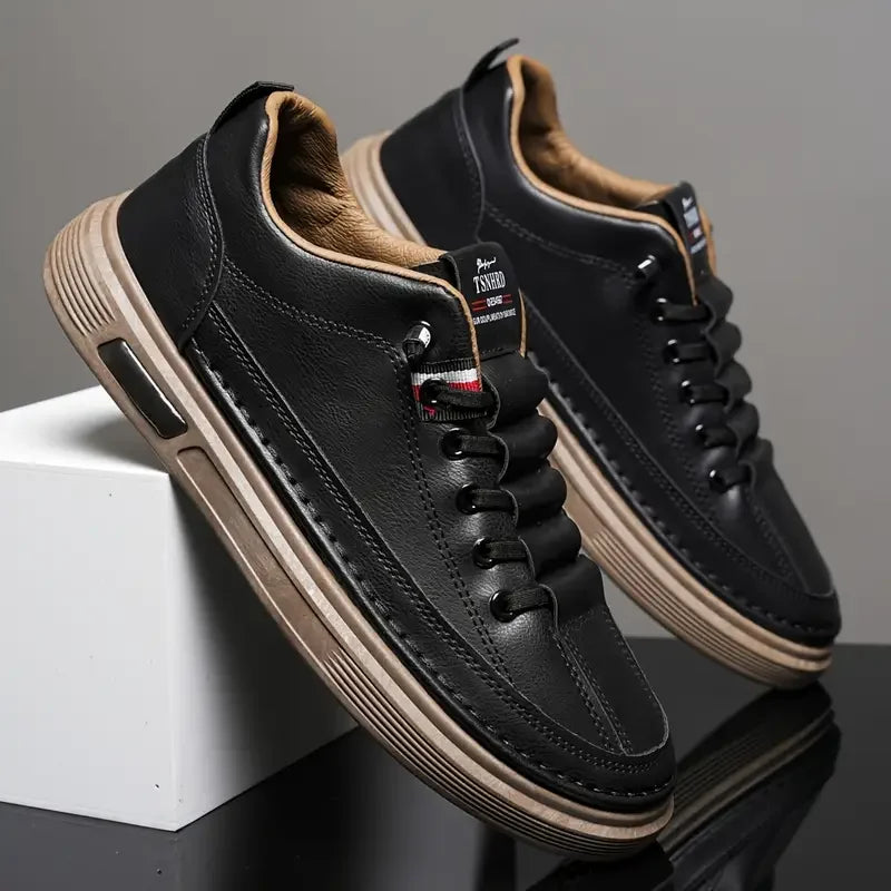 Lorenzo™ | Zapatillas de cuero: cómodas, resistentes, con estilo