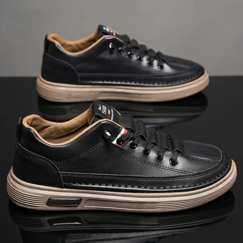 Lorenzo™ | Zapatillas de cuero: cómodas, resistentes, con estilo