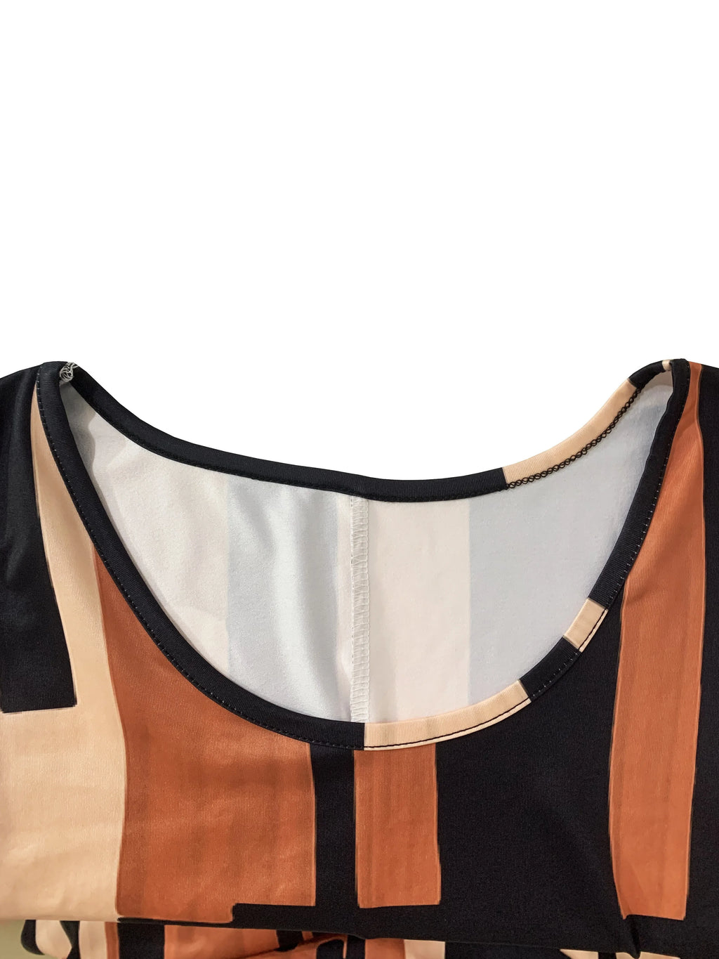 MIRENA™ | Vestido Mediterráneo de Diseño Geométrico y Elegancia Fluida