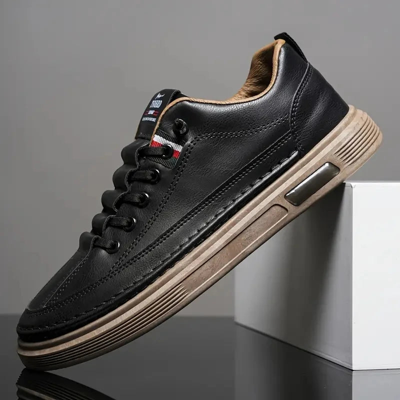 Lorenzo™ | Zapatillas de cuero: cómodas, resistentes, con estilo