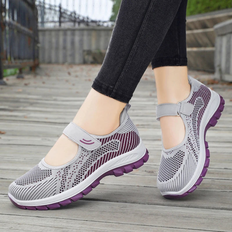 Zapatillas Ortopédicas con Velcro y Suela Antiderrapante