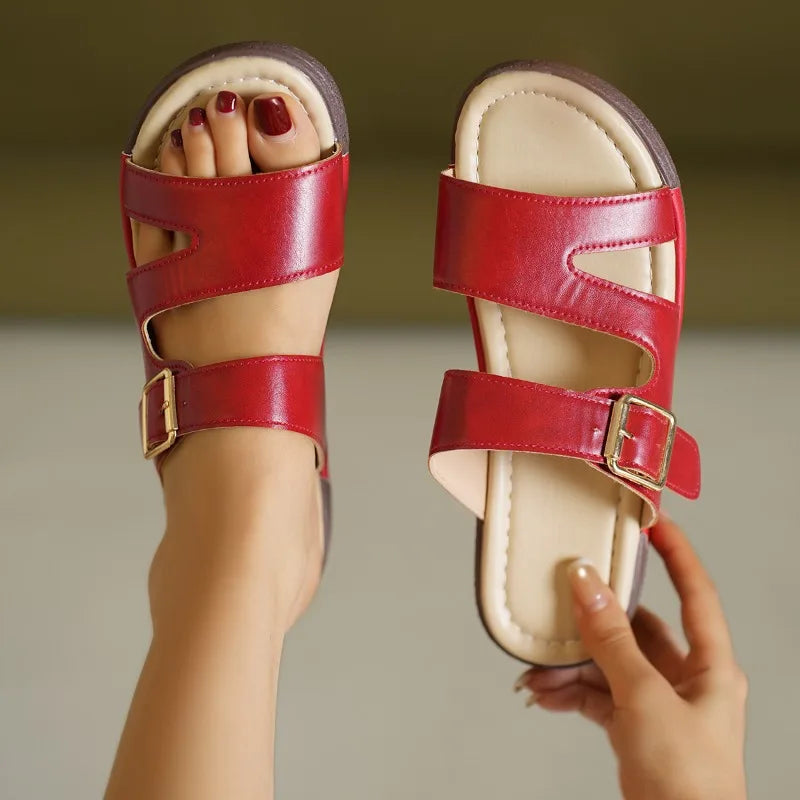 Elena™ | Sandalias Ortopédicas con Plataforma