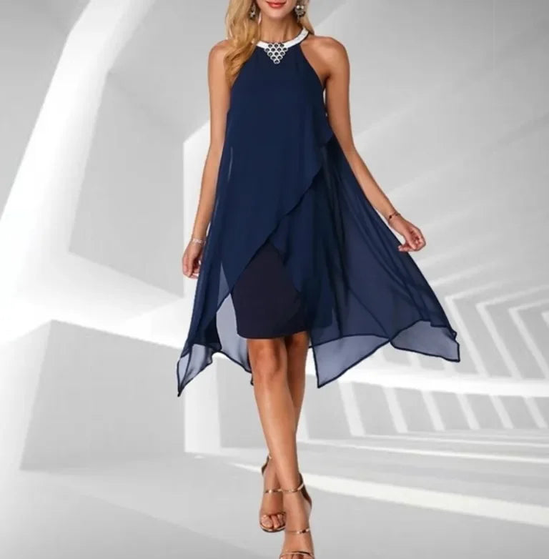 VALERIA™ | A Fluid and Sophisticated Dress of Elegance