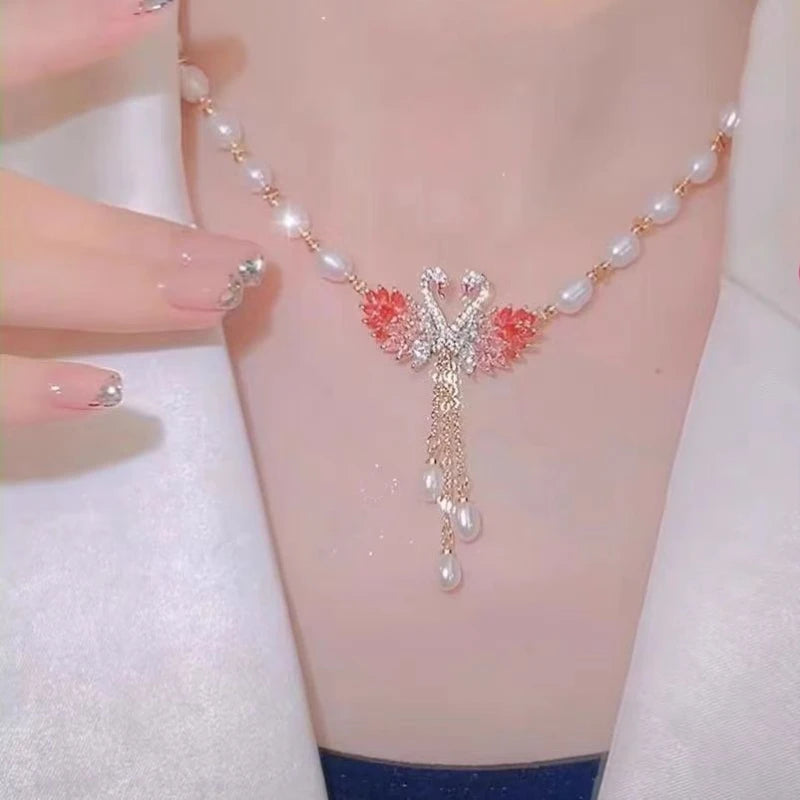 Amore™ | Collar de Flamencos de Cristal (2+1 GRATIS)