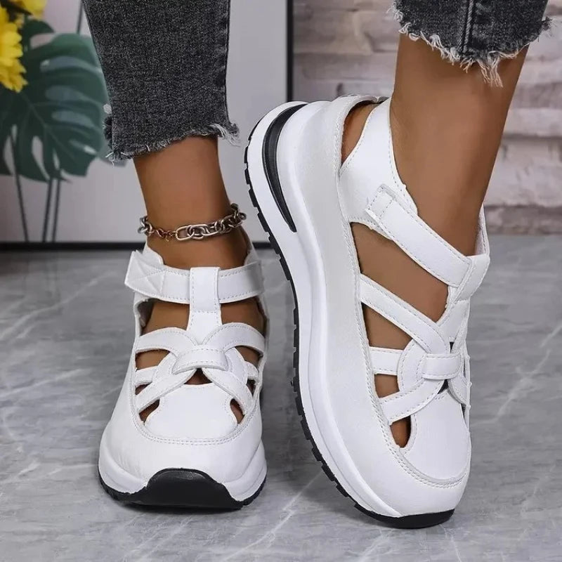 Vera™ | Sandalias de Plataforma — Altura y Comodidad