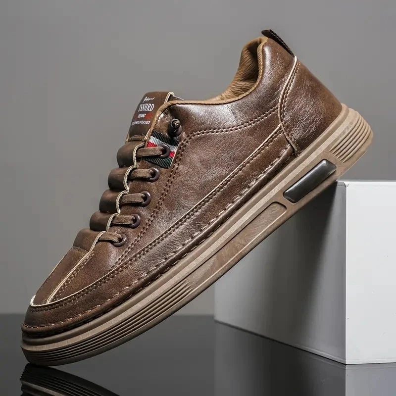 Lorenzo™ | Zapatillas de cuero: cómodas, resistentes, con estilo