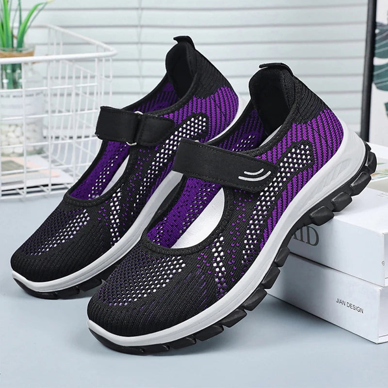 Zapatillas Ortopédicas con Velcro y Suela Antiderrapante