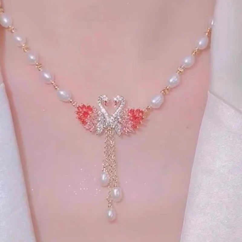 Amore™ | Collar de Flamencos de Cristal (2+1 GRATIS)