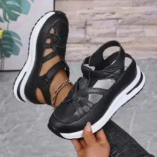 Vera™ | Sandalias de Plataforma — Altura y Comodidad