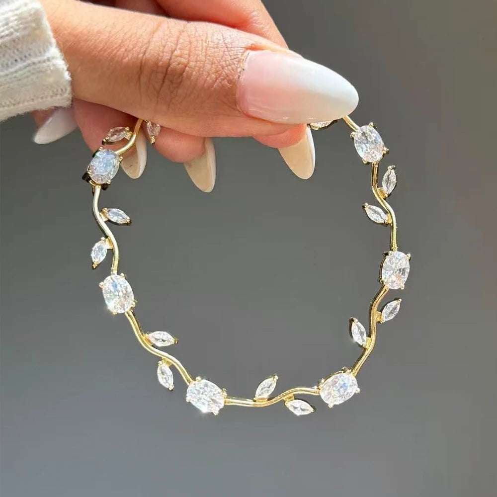 Rosé™ | Pulsera Floral de Cristales  2+1 GRATIS