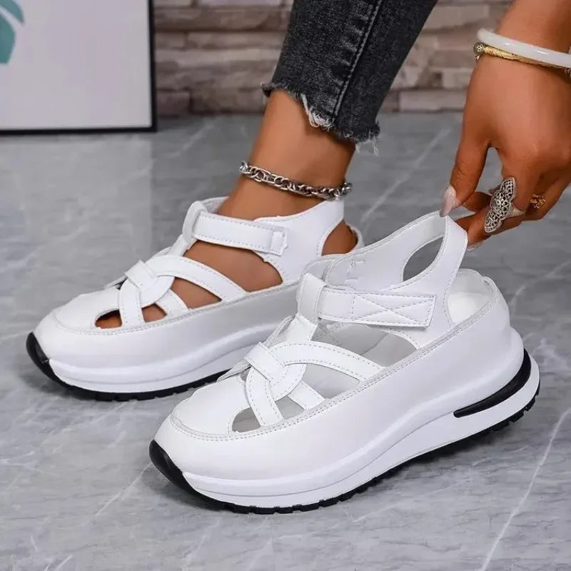 Vera™ | Sandalias de Plataforma — Altura y Comodidad