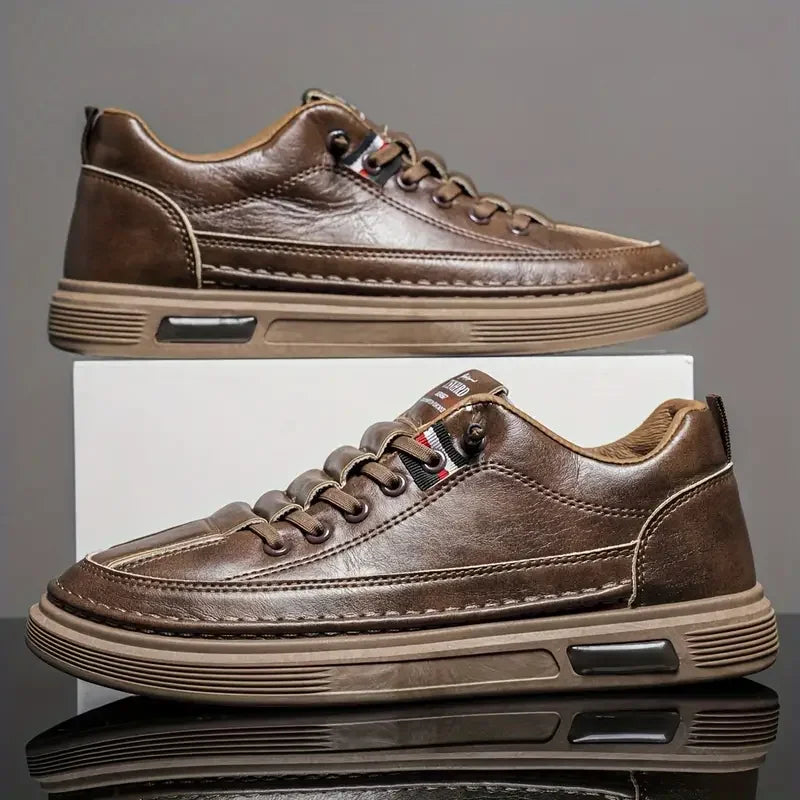 Lorenzo™ | Zapatillas de cuero: cómodas, resistentes, con estilo