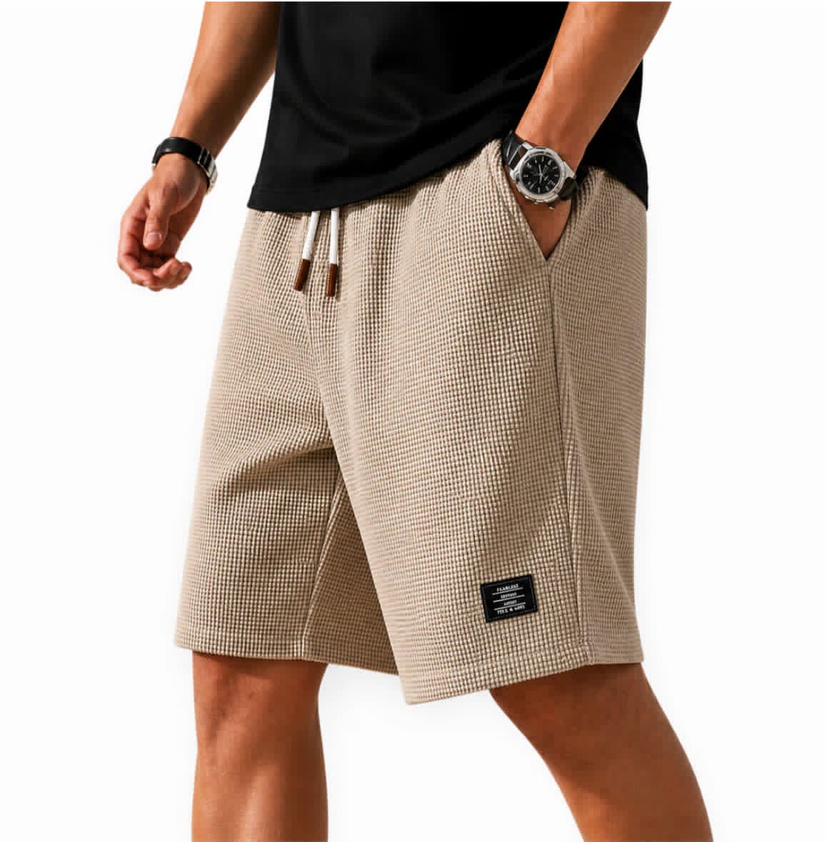 MARCO™ | Bermuda de Waffle para Hombre