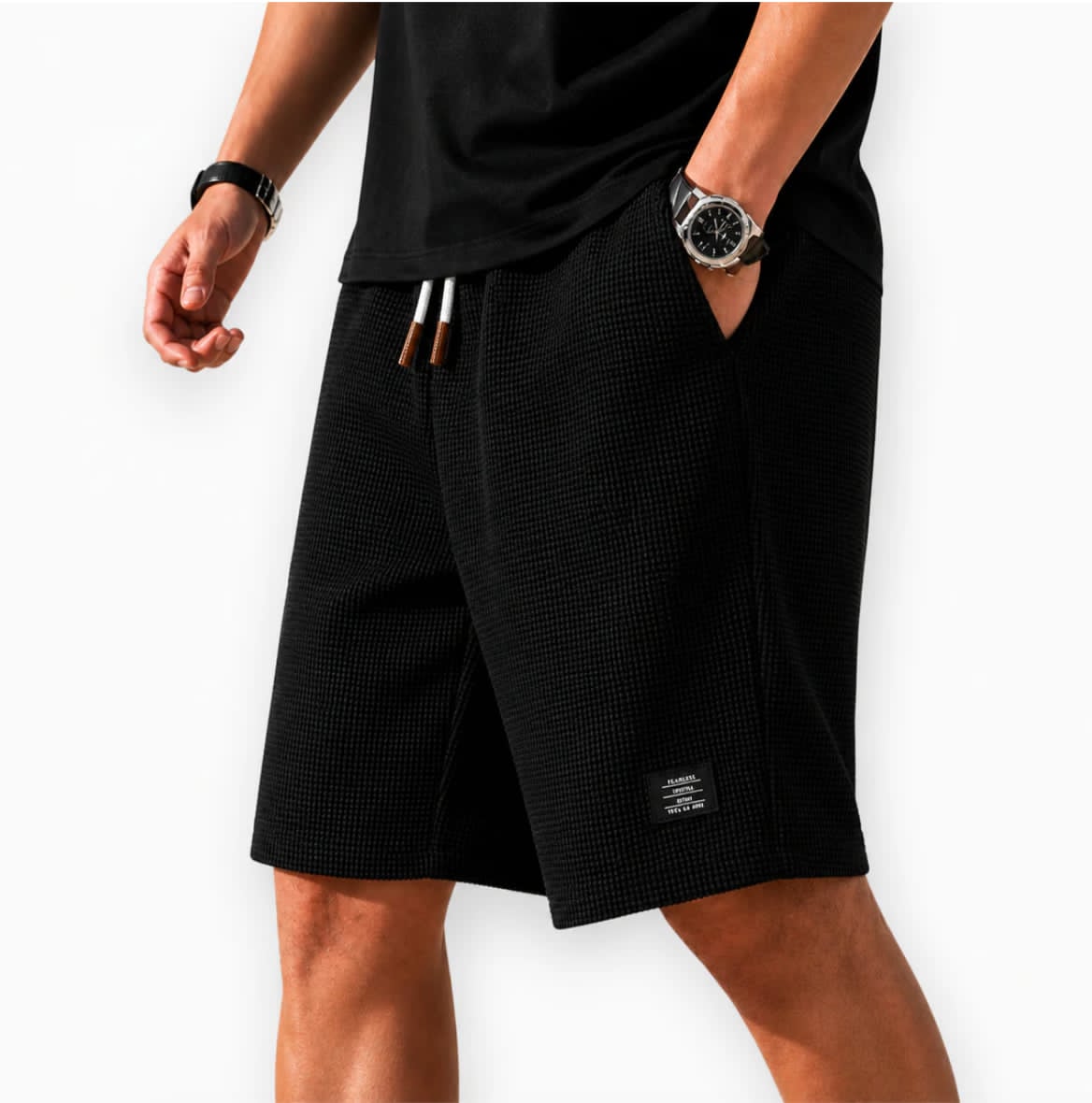 MARCO™ | Bermuda de Waffle para Hombre