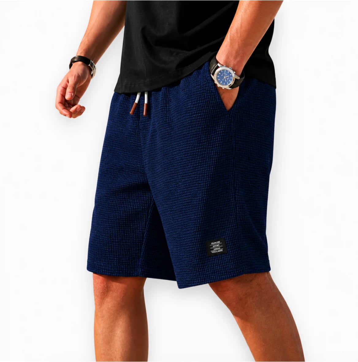 MARCO™ | Bermuda de Waffle para Hombre