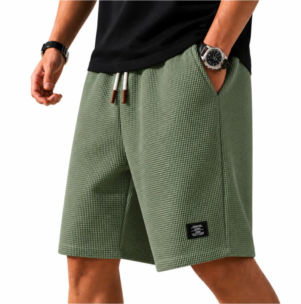 MARCO™ | Bermuda de Waffle para Hombre