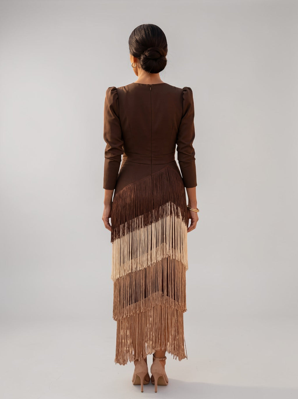 SOFIA™ | Vestido Elegante con Flecos de Alta Costura