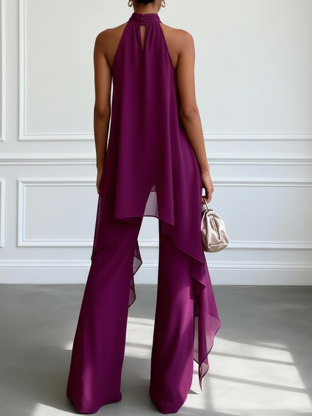 VIOLETA™ | Sophisticated Elegance Halter Set