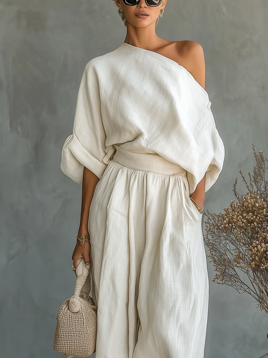 Mila™ | Zweiteiliges Set mit Carmen-Ausschnitt
