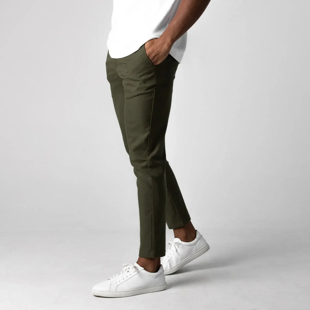 Enzo™ | Pantalón chino elástico de corte slim
