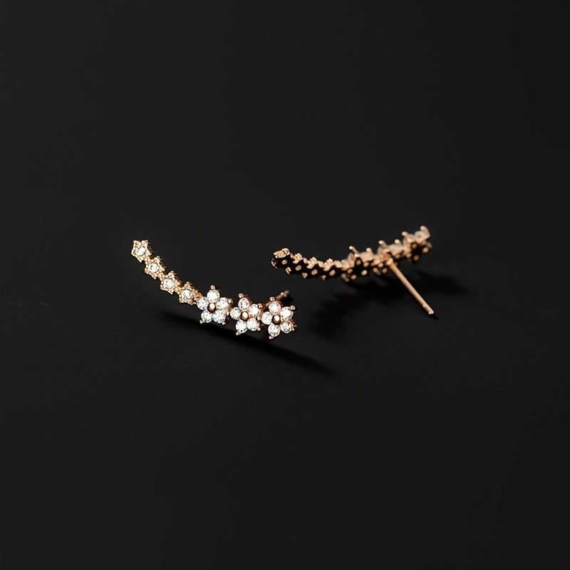 ÉLORA™ | Zeitlos elegante Blumenohrringe