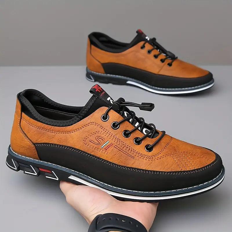 MILAN™ | Zapatos de Cuero Cosidos a Mano — Entre lo Elegante y lo Cómodo