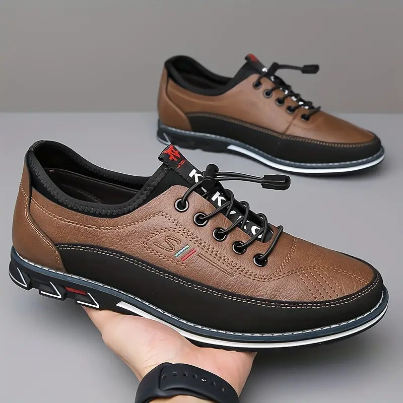 MILAN™ | Zapatos de Cuero Cosidos a Mano — Entre lo Elegante y lo Cómodo