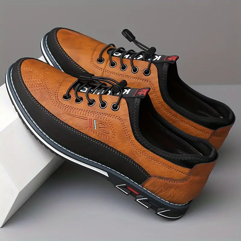 MILAN™ | Zapatos de Cuero Cosidos a Mano — Entre lo Elegante y lo Cómodo