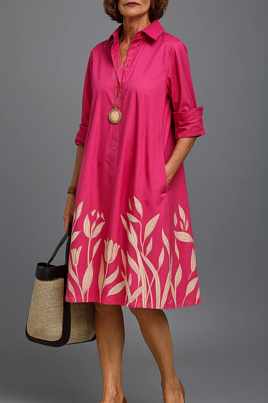 YAMILA™ | European-Inspired Midi Elegance