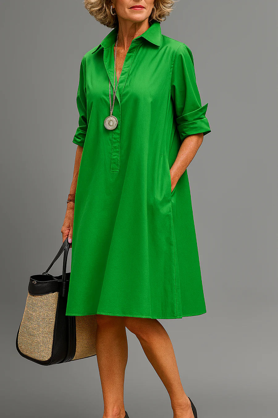 YAMILA™ | European-Inspired Midi Elegance