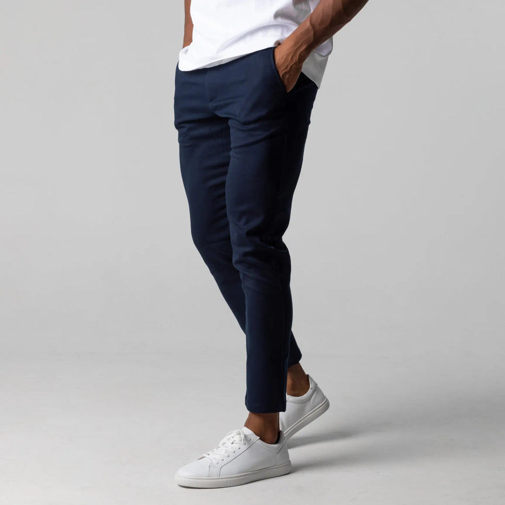 Enzo™ | Pantalón chino elástico de corte slim