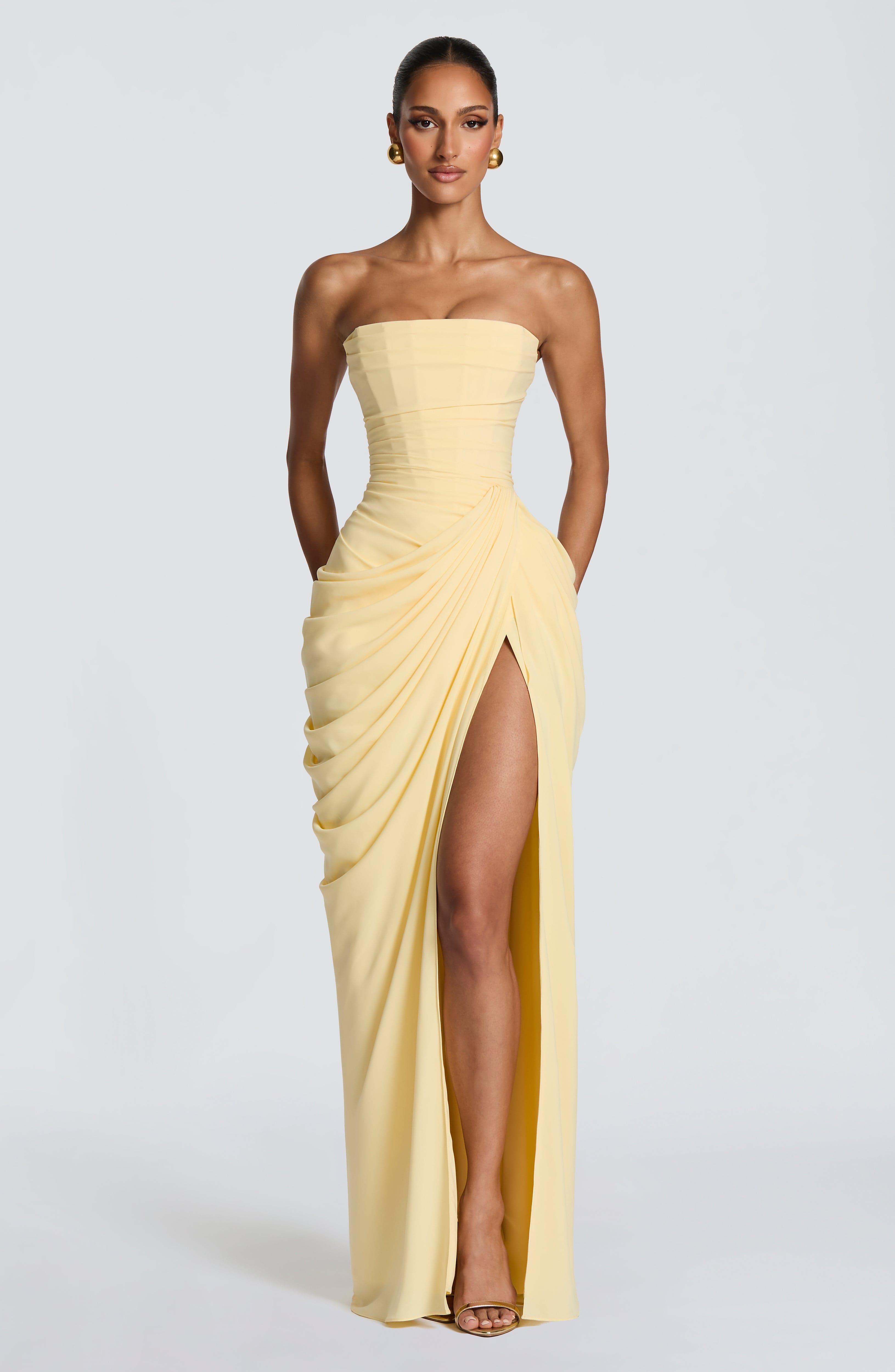 MÓNICA™ | Vestido Maxi de Elegancia Atemporal