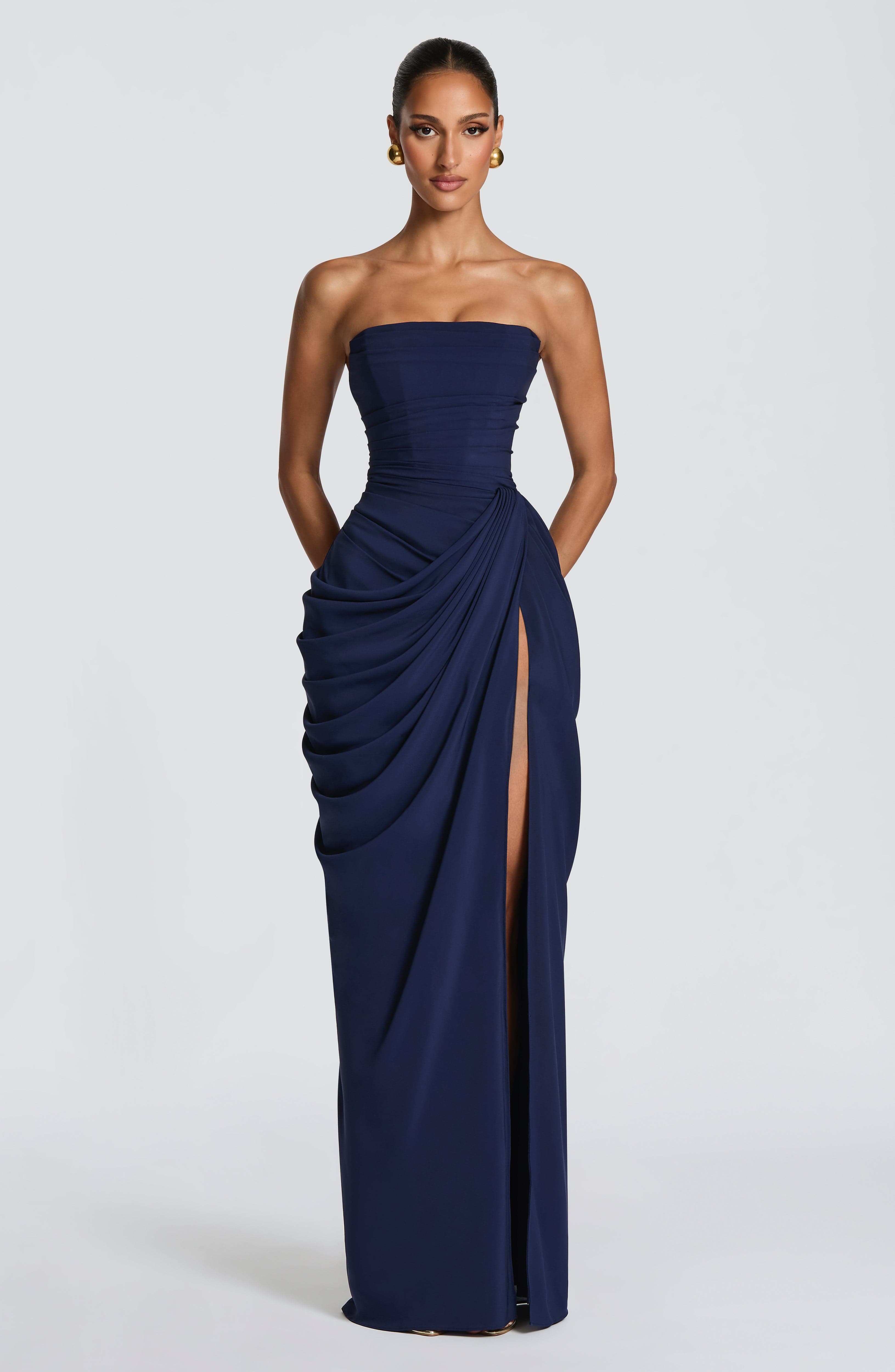 MÓNICA™ | Vestido Maxi de Elegancia Atemporal
