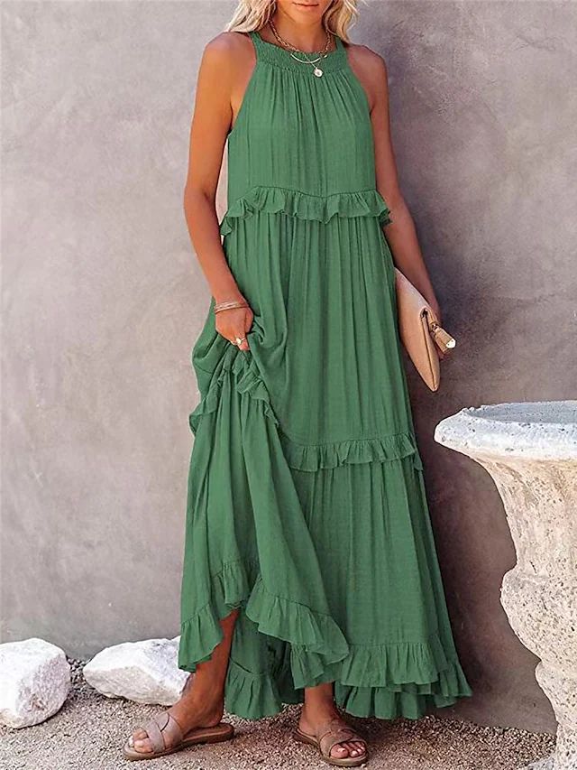 Flowy Summer Maxi Dress