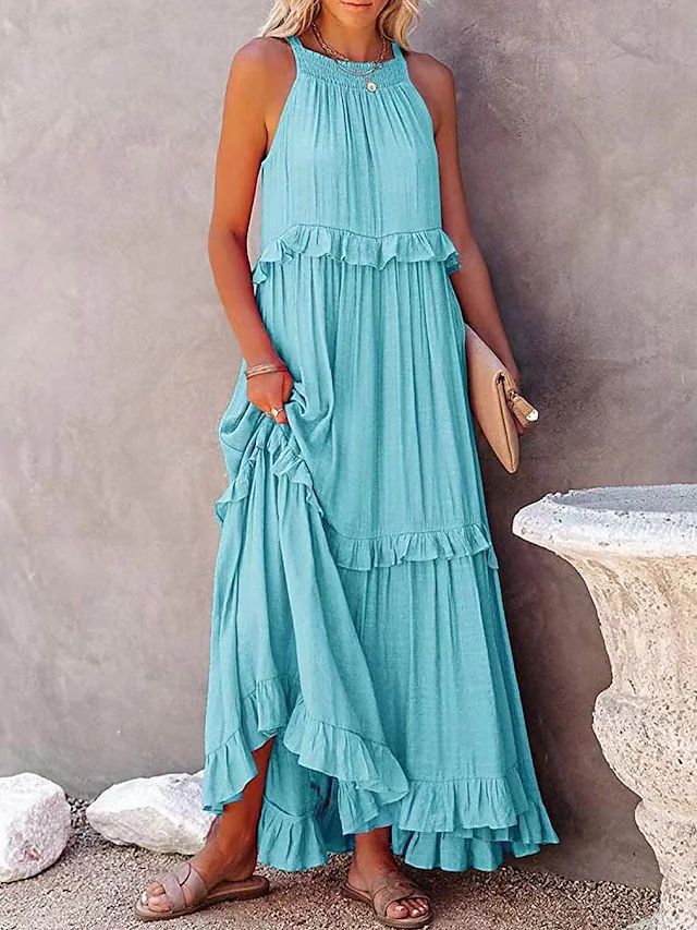 Flowy Summer Maxi Dress